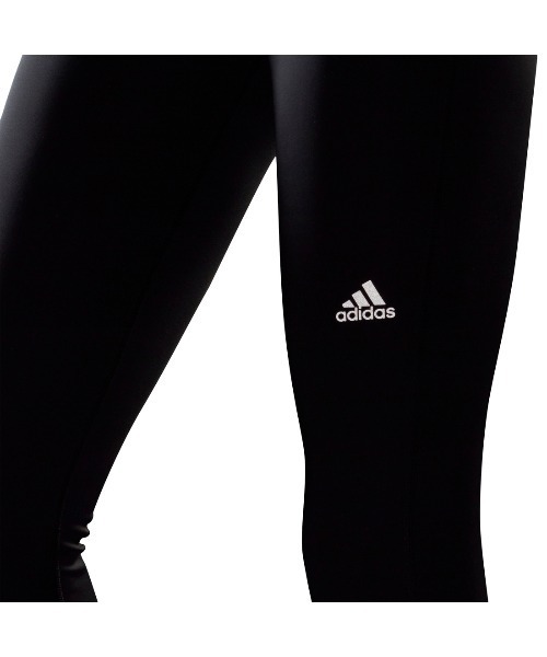 adidas(アディダス)の「アディダス adidas 陸上/ランニング ロングスパッツ(レギンス/スパッツ・レディース・ブラック・M/L/XL/S)」の4枚目の写真