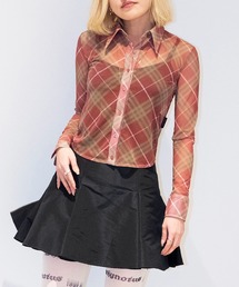 Bonjour Girl | 【WHYNOTUS】 MESH SHIRT(シャツ/ブラウス)