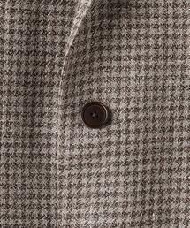 UNITED ARROWS ユナイテッドアローズ ジャケット ハウンドトゥース ハウンドトゥース シングル 3ボタン テーラード ジャケット R
