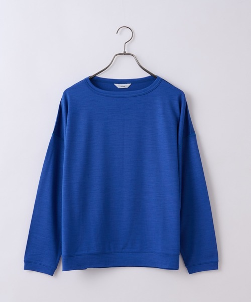 So_lemn（ソレム）の「【So_lemn/ソレム】ウールバスクロンT（Tシャツ/カットソー・レディース・アイボリー/ブルー・FREE）」の12枚目の写真