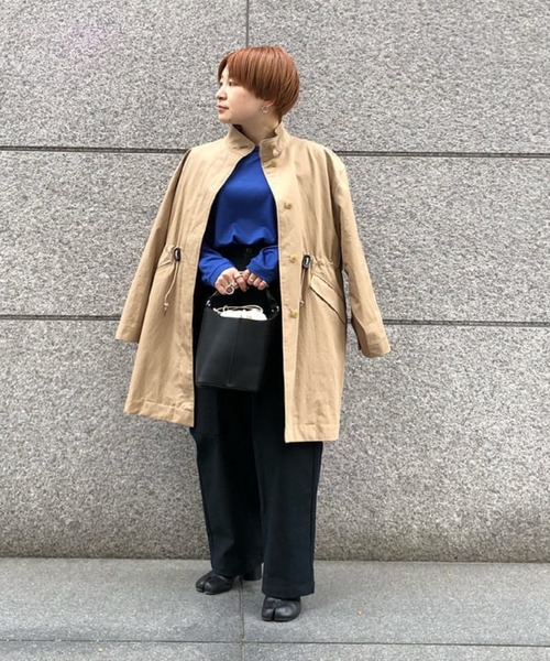 So_lemn（ソレム）の「【So_lemn/ソレム】ウールバスクロンT（Tシャツ/カットソー・レディース・アイボリー/ブルー・FREE）」の14枚目の写真