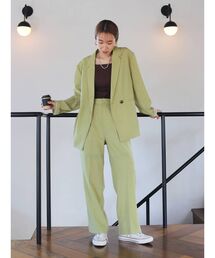 Ungrid | 【WEB限定】テーラードジャケットセットアップ(セットアップ)