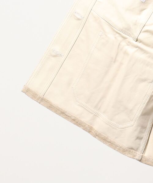 sisii（シシ）の「Sisii | 〈別注〉フレンチワーク レザージャケット WOMEN（その他アウター・レディース・ベージュ/パープル系その他・SMALL）」の3枚目の写真