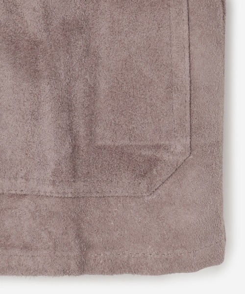 sisii（シシ）の「Sisii | 〈別注〉フレンチワーク レザージャケット WOMEN（その他アウター・レディース・ベージュ/パープル系その他・SMALL）」の15枚目の写真