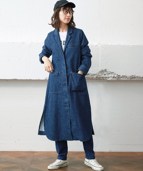 Sunny clouds（サニークラウズ）の「サニークラウズ チノパンになりたかったジーパン＜レディース＞（デニムパンツ・レディース・ブルー・70/73/61/64/67）」の11枚目の写真