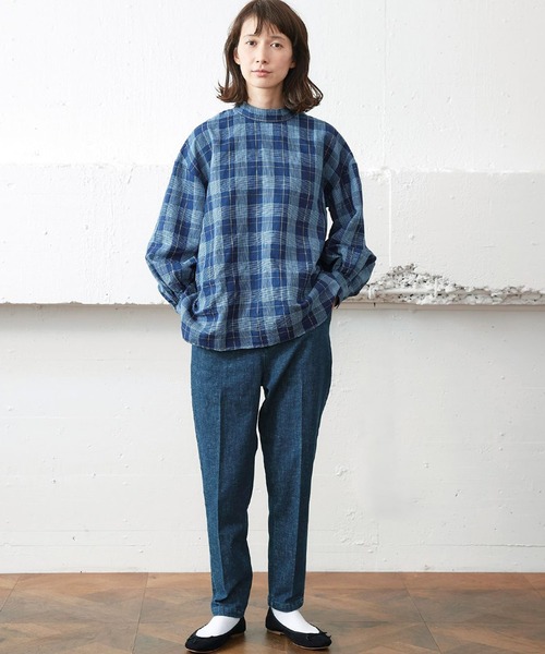 Sunny clouds（サニークラウズ）の「サニークラウズ チノパンになりたかったジーパン＜レディース＞（デニムパンツ・レディース・ブルー・70/73/61/64/67）」の8枚目の写真