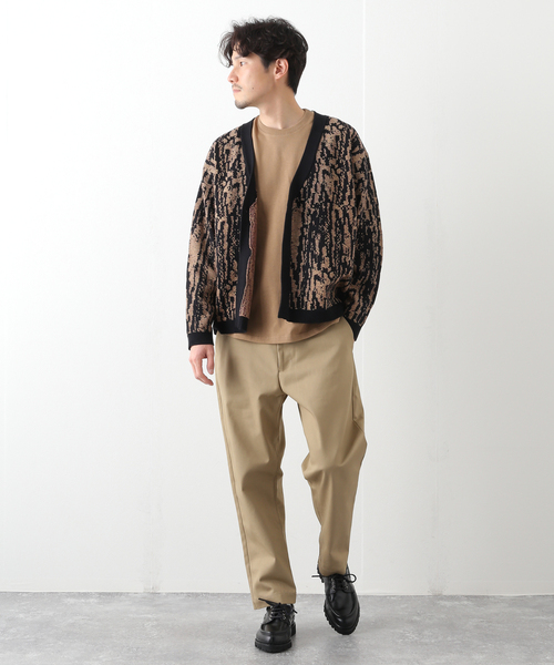 B.C STOCK(ベーセーストック)の「TWILL BALLOON PANTS(チノパンツ・メンズ・ベージュ/ネイビー/グレー/カーキ・SMALL/MEDIUM/LARGE)」の5枚目の写真