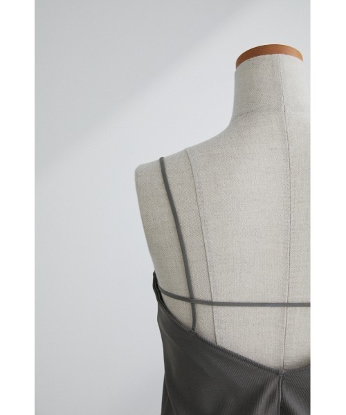 STYLEMIXER（スタイルミキサー）の「ストリングカップ付きキャミソール（キャミソール・レディース・ベージュ/ブラウン/ブラック/グレー・MEDIUM/SMALL）」の3枚目の写真