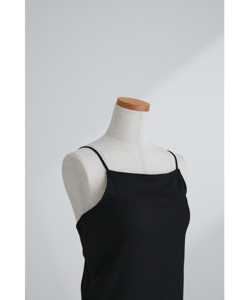 STYLEMIXER（スタイルミキサー）の「ストリングカップ付きキャミソール（キャミソール・レディース・ベージュ/ブラウン/ブラック/グレー・MEDIUM/SMALL）」の8枚目の写真