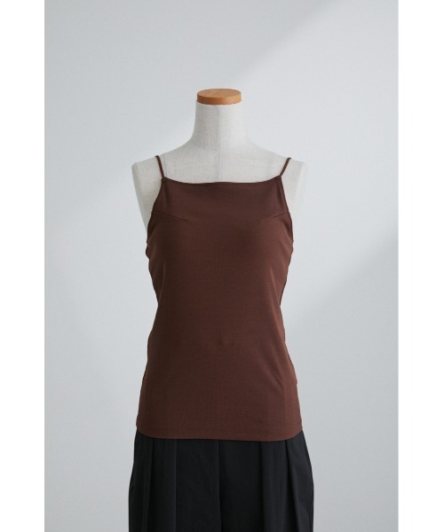 STYLEMIXER（スタイルミキサー）の「ストリングカップ付きキャミソール（キャミソール・レディース・ベージュ/ブラウン/ブラック/グレー・MEDIUM/SMALL）」の17枚目の写真