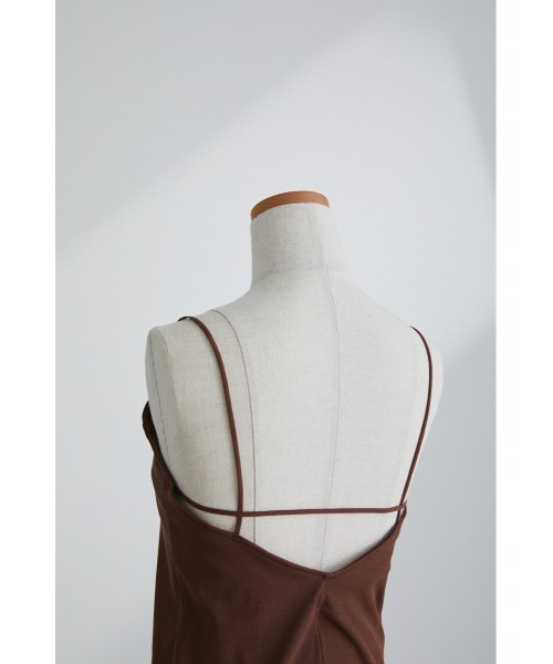 STYLEMIXER（スタイルミキサー）の「ストリングカップ付きキャミソール（キャミソール・レディース・ベージュ/ブラウン/ブラック/グレー・MEDIUM/SMALL）」の20枚目の写真