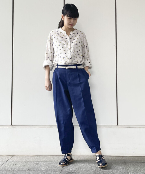 ONIGIRI（オニギリ）の「【店舗限定】　グルカサンダル（サンダル・レディース・ホワイト/ネイビー・24.5cm/23.5cm）」の12枚目の写真