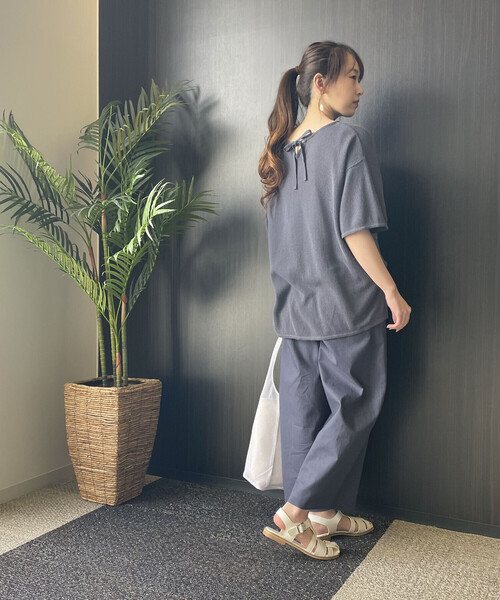 ONIGIRI（オニギリ）の「【店舗限定】　グルカサンダル（サンダル・レディース・ホワイト/ネイビー・24.5cm/23.5cm）」の15枚目の写真