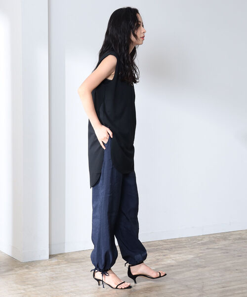 Demi-LuxeBEAMS ドロストヘム イージーパンツ デミルクスビームス Demi-Luxe BEAMS（デミルクス ビームス）の「Demi-Luxe BEAMS