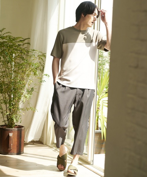 EDWIN（エドウィン）の「【EDWIN/エドウィン】リップストップ　クロスベルトサンダル　ワンポイントブランドロゴ（サンダル・メンズ・カーキ/ベージュ/ブラック/マスタード・26cm/28cm/27cm/25cm）」の17枚目の写真