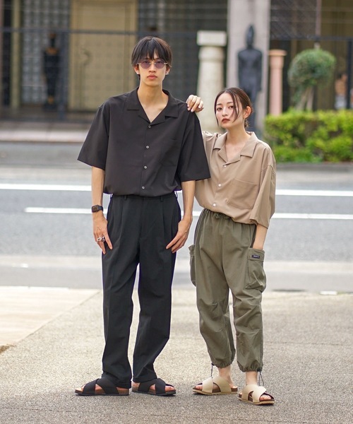 EDWIN（エドウィン）の「【EDWIN/エドウィン】リップストップ　クロスベルトサンダル　ワンポイントブランドロゴ（サンダル・メンズ・カーキ/ベージュ/ブラック/マスタード・26cm/28cm/27cm/25cm）」の12枚目の写真