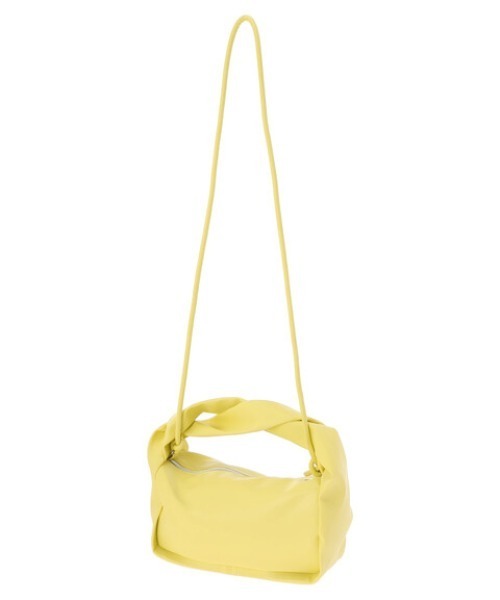 Green　Parks（グリーンパークス）の「2WAY ねじりハンドルスクエアボストン（ショルダーバッグ・レディース・ホワイト/チャコールグレー/グリーン系その他3・FREE）」の7枚目の写真