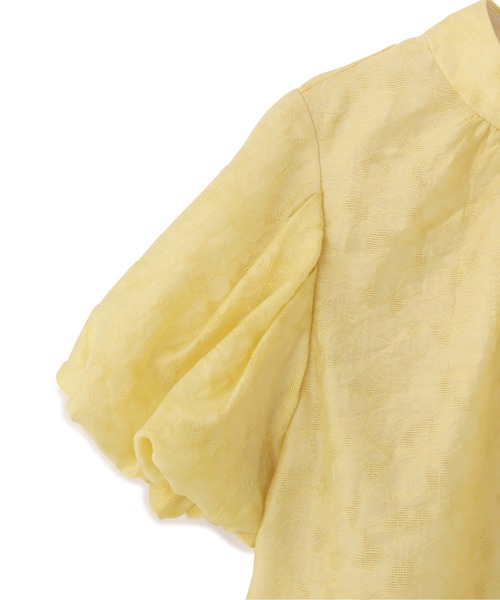 PROPORTION BODY DRESSING(プロポーションボディドレッシング)の「【美人百花5月号掲載 宇垣美里さん着用商品】バルーンスリーブフラワーBL / 1212110411(シャツ/ブラウス・レディース・ネイビー/イエロー/ピンク系その他・SMALL/MEDIUM)」の11枚目の写真