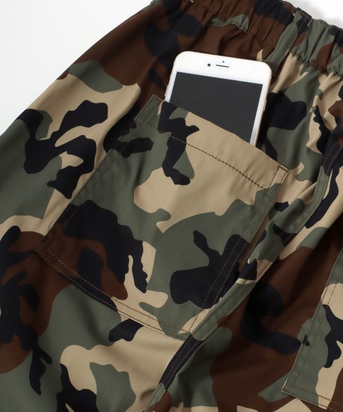 Salong hameu(サロン ハミュー)の「総柄パラシュートパンツ メンズ レディース/スノーパンツ/ワイドシルエット オーバーパンツ/カモフラ・迷彩柄/ペイズリー・バンダナ柄(その他パンツ・メンズ・ブラック系その他/ブラウン系その他/グリーン系その他/ホワイト系その他/レッド系その他・M/L)」の13枚目の写真