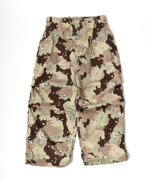 Salong hameu(サロン ハミュー)の「総柄パラシュートパンツ メンズ レディース/スノーパンツ/ワイドシルエット オーバーパンツ/カモフラ・迷彩柄/ペイズリー・バンダナ柄(その他パンツ・メンズ・ブラック系その他/ブラウン系その他/グリーン系その他/ホワイト系その他/レッド系その他・M/L)」の21枚目の写真