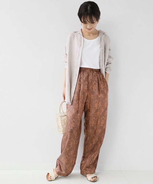 JOURNAL STANDARD relume SELECT(ジャーナルスタンダードレリュームセレクト)の「【Regency Works/リージェンシーワークス】 EASY PT:パンツ(その他パンツ・レディース・グレー/ブラウン/ブルー/マスタード・MEDIUM)」の5枚目の写真