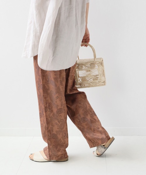 JOURNAL STANDARD relume SELECT(ジャーナルスタンダードレリュームセレクト)の「【Regency Works/リージェンシーワークス】 EASY PT:パンツ(その他パンツ・レディース・グレー/ブラウン/ブルー/マスタード・MEDIUM)」の9枚目の写真