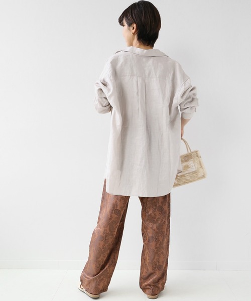 JOURNAL STANDARD relume SELECT(ジャーナルスタンダードレリュームセレクト)の「【Regency Works/リージェンシーワークス】 EASY PT:パンツ(その他パンツ・レディース・グレー/ブラウン/ブルー/マスタード・MEDIUM)」の6枚目の写真