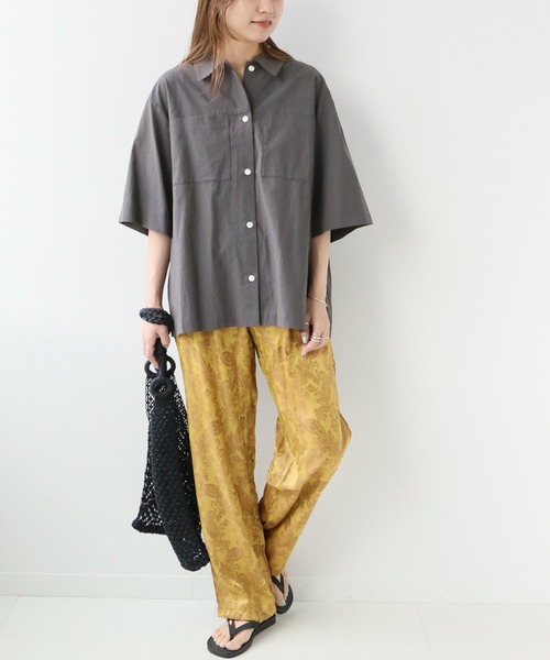 JOURNAL STANDARD relume SELECT(ジャーナルスタンダードレリュームセレクト)の「【Regency Works/リージェンシーワークス】 EASY PT:パンツ(その他パンツ・レディース・グレー/ブラウン/ブルー/マスタード・MEDIUM)」の11枚目の写真