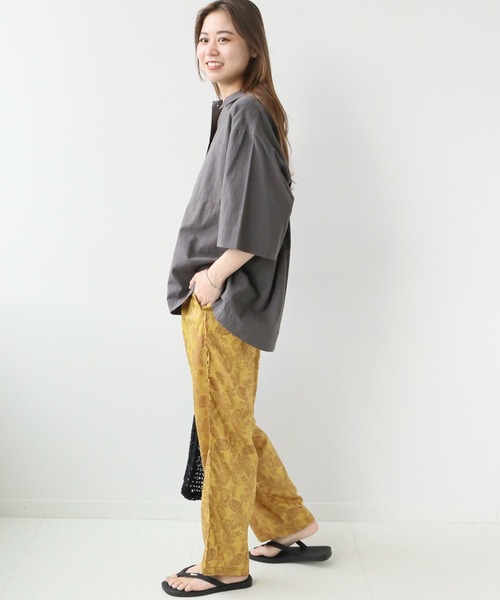 JOURNAL STANDARD relume SELECT(ジャーナルスタンダードレリュームセレクト)の「【Regency Works/リージェンシーワークス】 EASY PT:パンツ(その他パンツ・レディース・グレー/ブラウン/ブルー/マスタード・MEDIUM)」の12枚目の写真