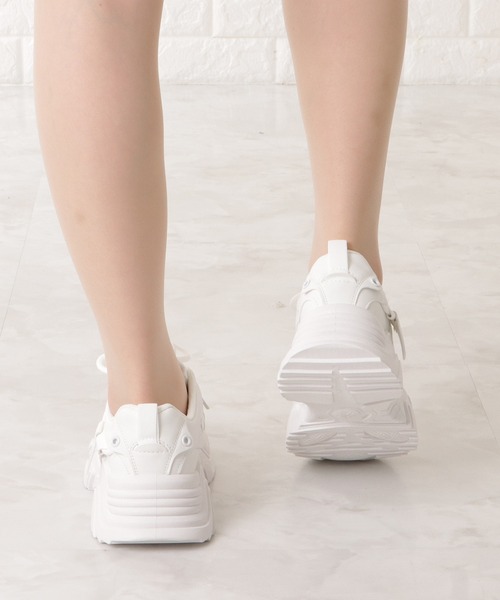 【hygge】Melissa LACE UP 厚底 セール】厚底レースアップシューズ（ドレスシューズ）｜Lace