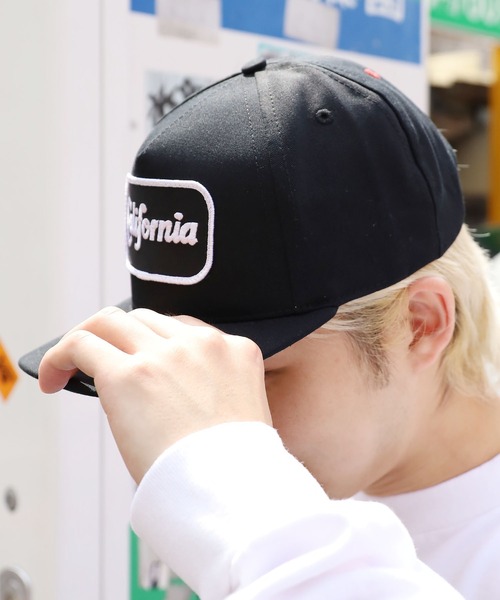 WOLVES KILL SHEEP(ウルヴスキルシープ)の「WOLVES KILL SHEEP/ウルヴスキルシープ CALIFORNIA カルフォルニア キャップ 刺繍(キャップ・メンズ・ブラック/ネイビー・FREE)」の20枚目の写真