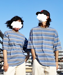 8(eight) | レトロボーダーTシャツ(Tシャツ/カットソー)