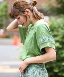 吸汗速乾メヒコ刺繍プルオーバー