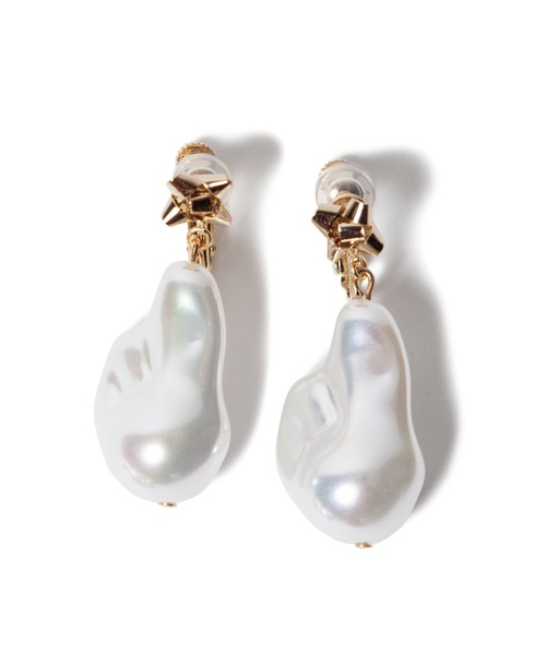 Mars baroque pearl earring / マーズバロックパールイヤリング 【公式 