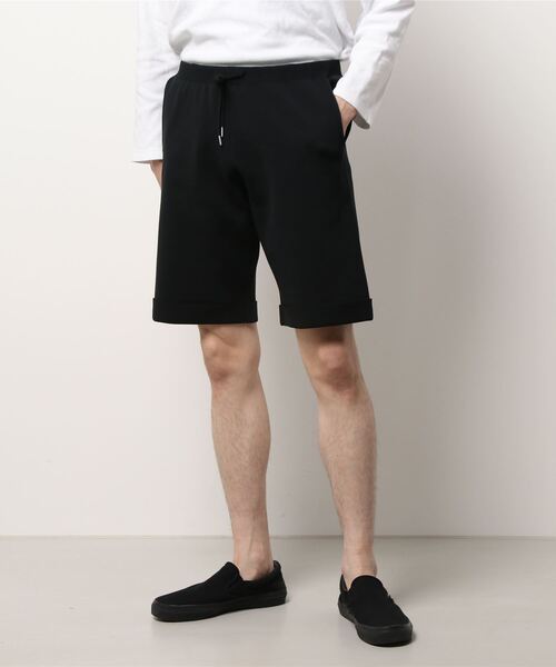 CRAFT STANDARD BOUTIQUE(クラフトスタンダードブティック)の「ライトニットミラノリブショーツ *(その他パンツ・メンズ・ブラック/ブルー/パープル・M/LL/L)」の5枚目の写真