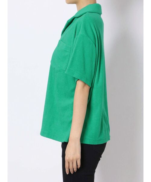 EMODA（エモダ）の「テリーポロTシャツ（ポロシャツ・レディース・ブラック/イエロー/グリーン/その他・FREE）」の15枚目の写真