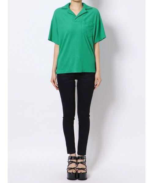 EMODA（エモダ）の「テリーポロTシャツ（ポロシャツ・レディース・ブラック/イエロー/グリーン/その他・FREE）」の20枚目の写真