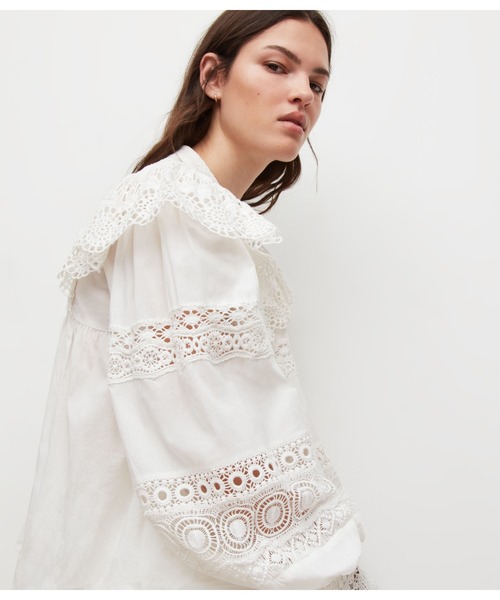 ALLSAINTS（オールセインツ）の「JEN FRILL BLOUSE | JEN フリル