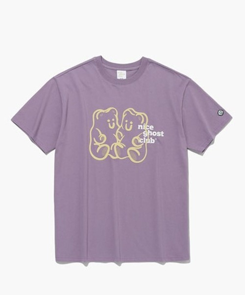 tシャツ 「UNISEX」niceghostclub／グミベアロゴプルオーバー(裏起毛)/ナイスゴーストクラブ/スウェット/2984107 レディース NICE GHOST CLUB tシャツ 「UNISEX」niceghostclub／グミベア