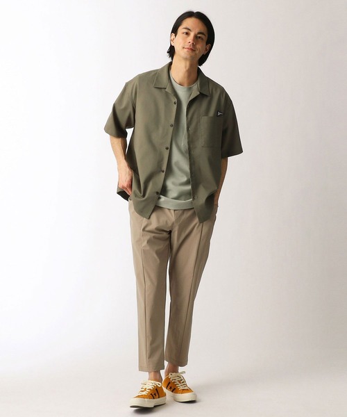 Grand PARK（グランドパーク）の「ドライタッチストレッチオープンカラーシャツ（シャツ/ブラウス・メンズ・ネイビー/カーキ/その他・LARGE/X-LARGE/MEDIUM）」の15枚目の写真