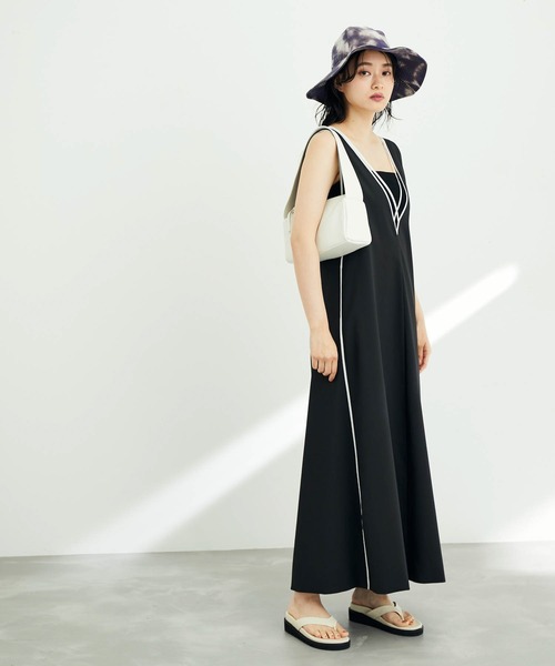 ADAM ET ROPE'(アダムエロペ)の「ワンハンドルミニバッグ(ハンドバッグ・レディース・グリーン/ブラック/ホワイト・FREE)」の11枚目の写真