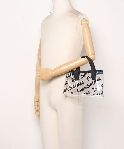 チャイハネ(チャイハネ)の「【チャイハネ】トントゥサウナビニールミニバッグ(トートバッグ・レディース・ブラック/オレンジ/ブルー・FREE)」の4枚目の写真