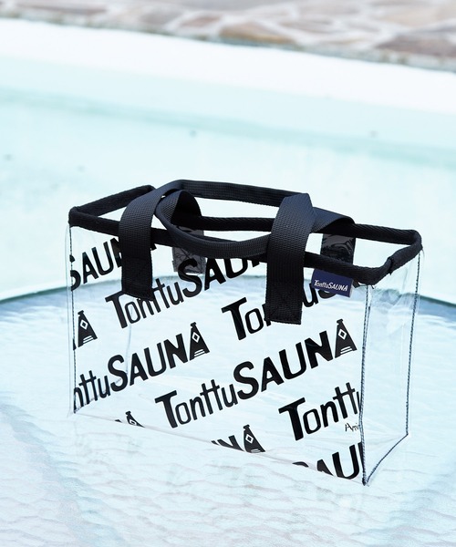 チャイハネ(チャイハネ)の「【チャイハネ】トントゥサウナビニールミニバッグ(トートバッグ・レディース・ブラック/オレンジ/ブルー・FREE)」の2枚目の写真