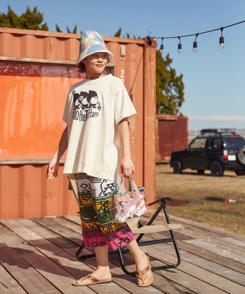 チャイハネ(チャイハネ)の「【チャイハネ】トントゥサウナビニールミニバッグ(トートバッグ・レディース・ブラック/オレンジ/ブルー・FREE)」の14枚目の写真