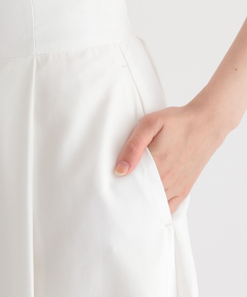 ピーチタックフレアスカート347133