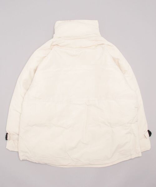 frames RAY CASSIN（フレームスレイカズン）の「ＦＩ　　中綿スタンドベルトジャケット（ダウンジャケット/コート・レディース・カーキ/ベージュ/キナリ・FREE）」の4枚目の写真