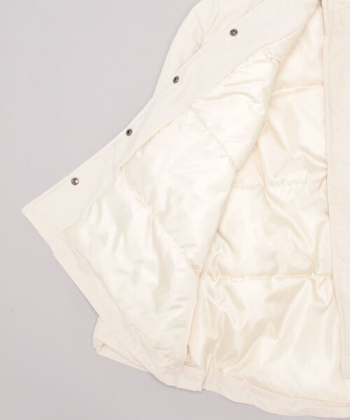 frames RAY CASSIN（フレームスレイカズン）の「ＦＩ　　中綿スタンドベルトジャケット（ダウンジャケット/コート・レディース・カーキ/ベージュ/キナリ・FREE）」の5枚目の写真