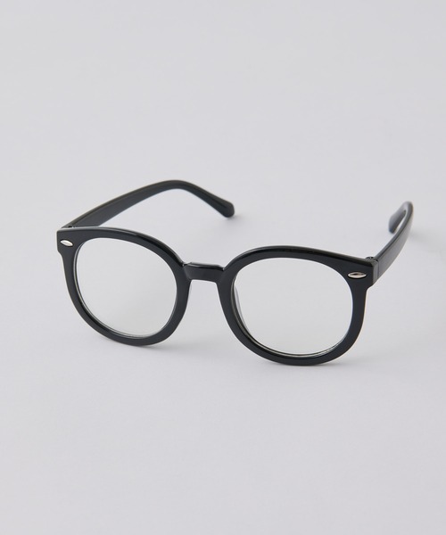 CIAOPANIC TYPY（チャオパニックティピー）の「【KIDS】ウェリントン型めがね（メガネ・キッズ・ブラック・ONE SIZE）」の4枚目の写真