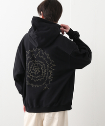 【FIRST DOWN / ファーストダウン】 HOODED SWEAT BY E-WAX STUDIO