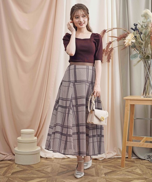 NOELA（ノエラ）の「ウォッシャブルパワショルニット（ニット/セーター・レディース・ブラック/オフホワイト/イエロー/ボルドー/モカ・フリー）」の11枚目の写真